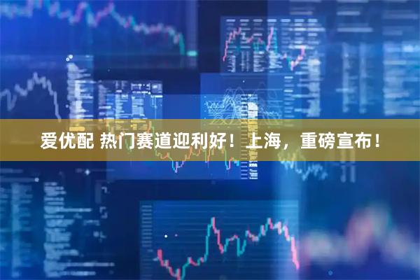 爱优配 热门赛道迎利好！上海，重磅宣布！